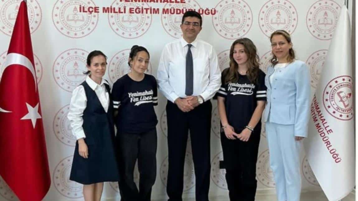 İLÇE MİLLİ EĞİTİM MÜDÜRÜMÜZ TÜBİTAK EKİBİMİZİ KABUL ETTİ!